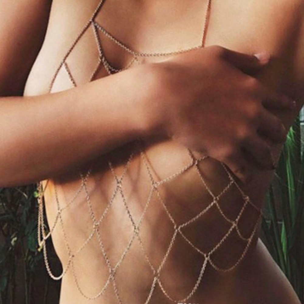 Zara Gold Bodychain (SOLD) - Picture 3 of 3